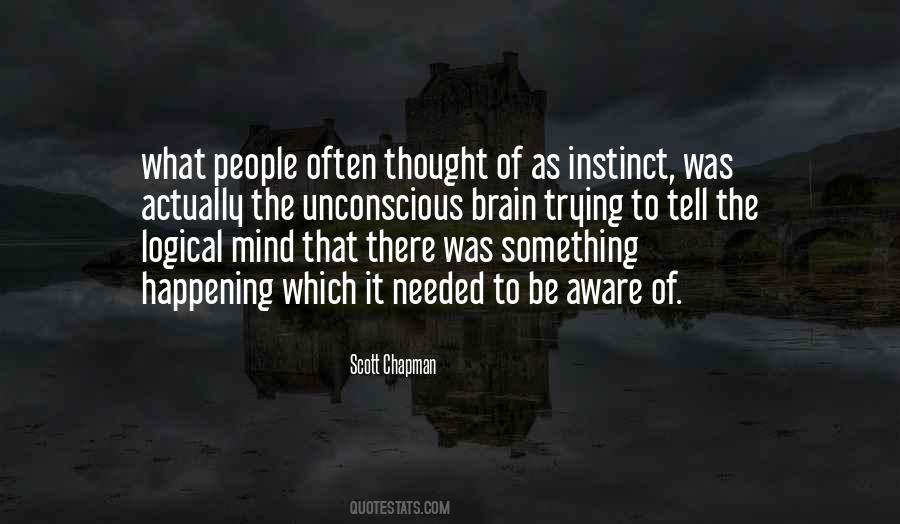 Quotes About Instinct #1719729