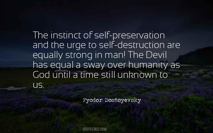 Quotes About Instinct #1720841