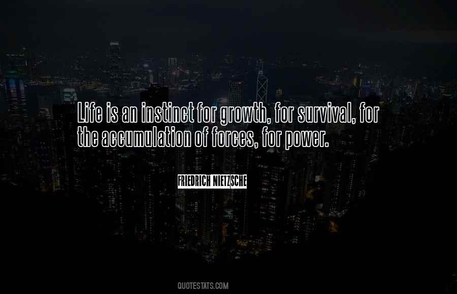 Quotes About Instinct #1724055