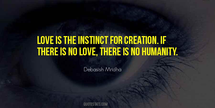 Quotes About Instinct #1725258
