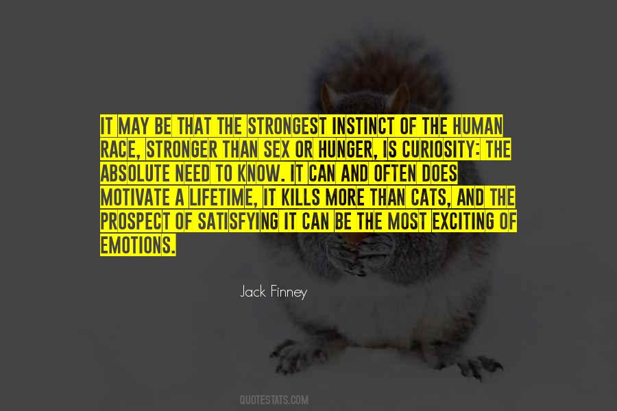 Quotes About Instinct #1738128