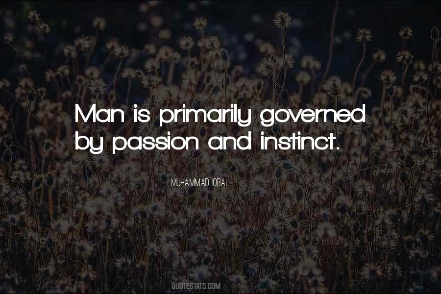 Quotes About Instinct #1743899