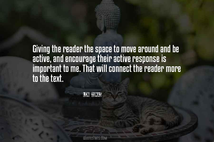 Quotes About Giving Each Other Space #543717