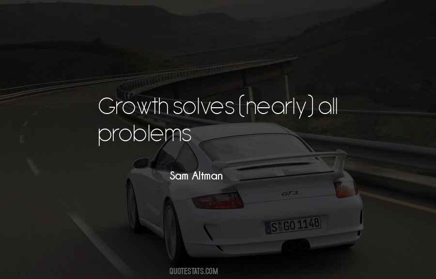 Solves Problems Quotes #1647696