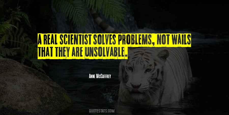 Solves Problems Quotes #1769831