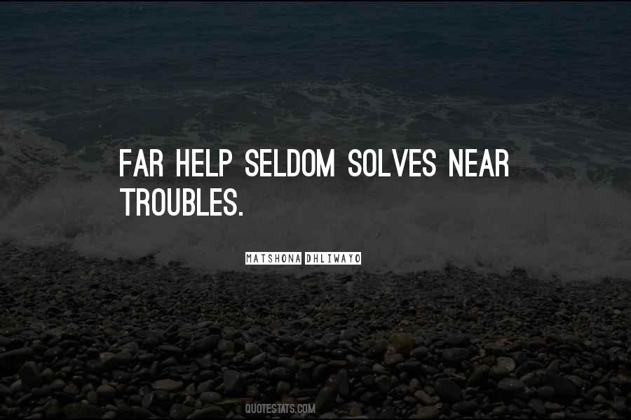 Solves Problems Quotes #867746