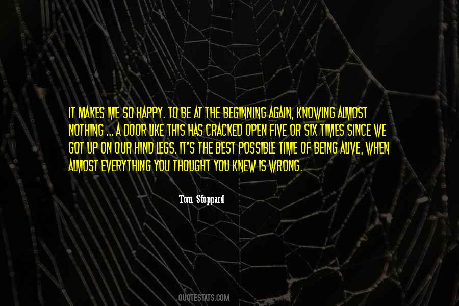 Since The Beginning Of Time Quotes #212646