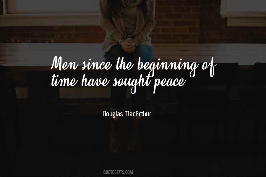 Since The Beginning Of Time Quotes #782043