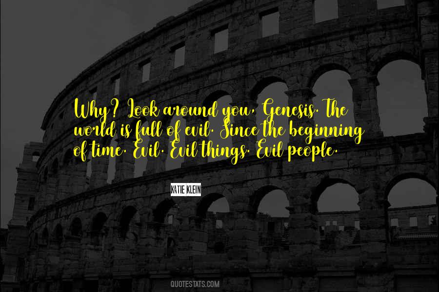 Since The Beginning Of Time Quotes #942724