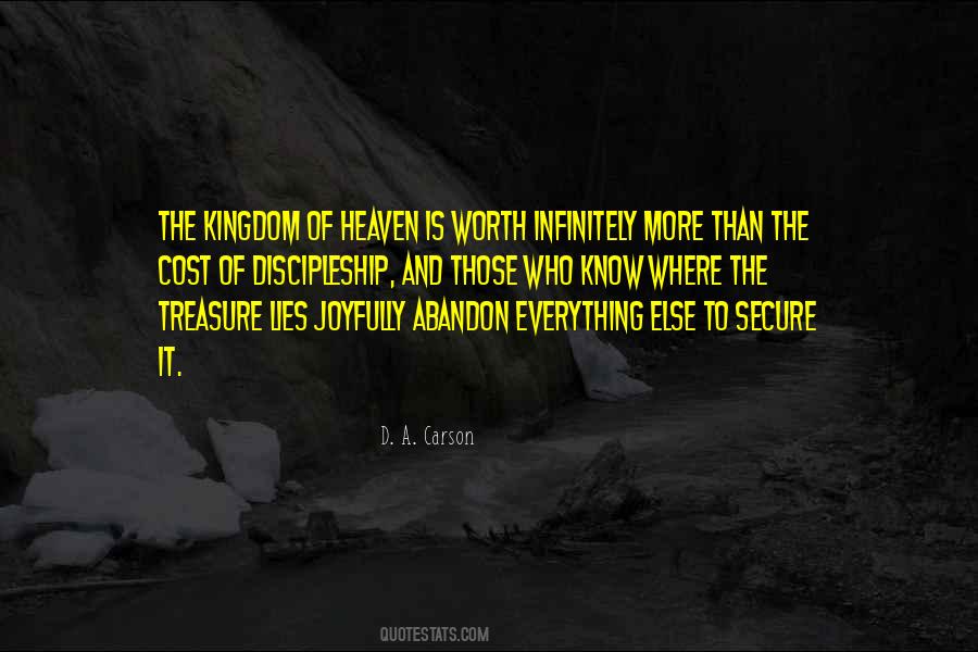 Quotes About Kingdom Of Heaven #1080151