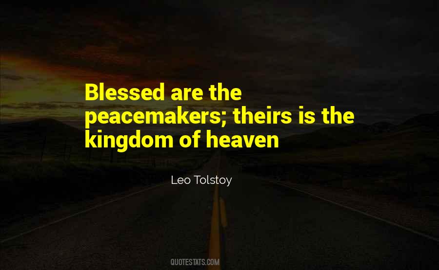 Quotes About Kingdom Of Heaven #39535