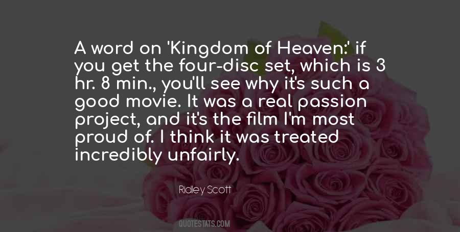 Quotes About Kingdom Of Heaven #725550