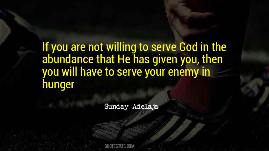 Quotes About Serve God #1105061