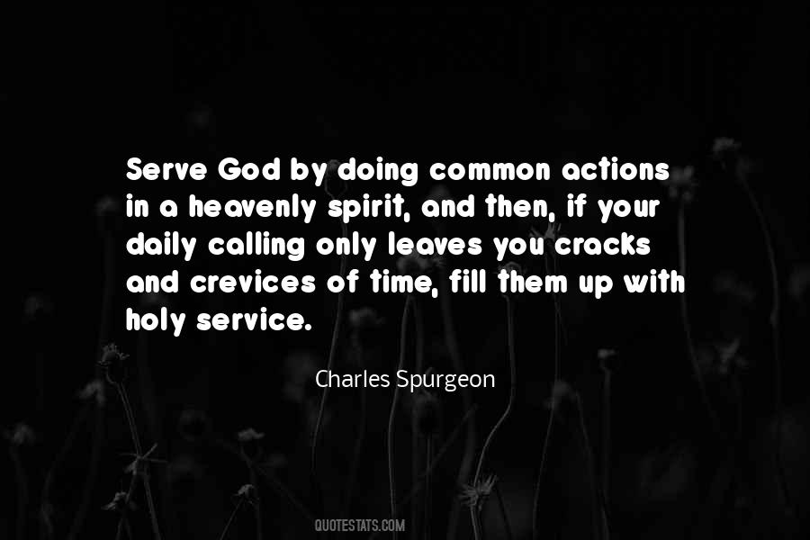 Quotes About Serve God #1257722