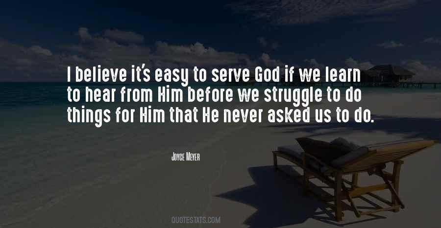 Quotes About Serve God #1838608