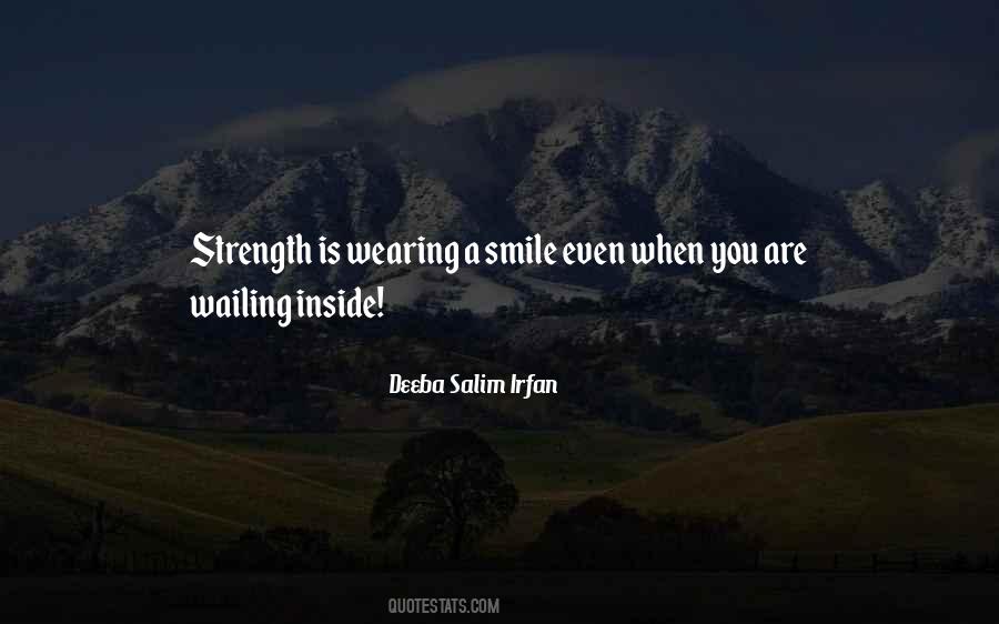 Quotes About Inside Strength #963777