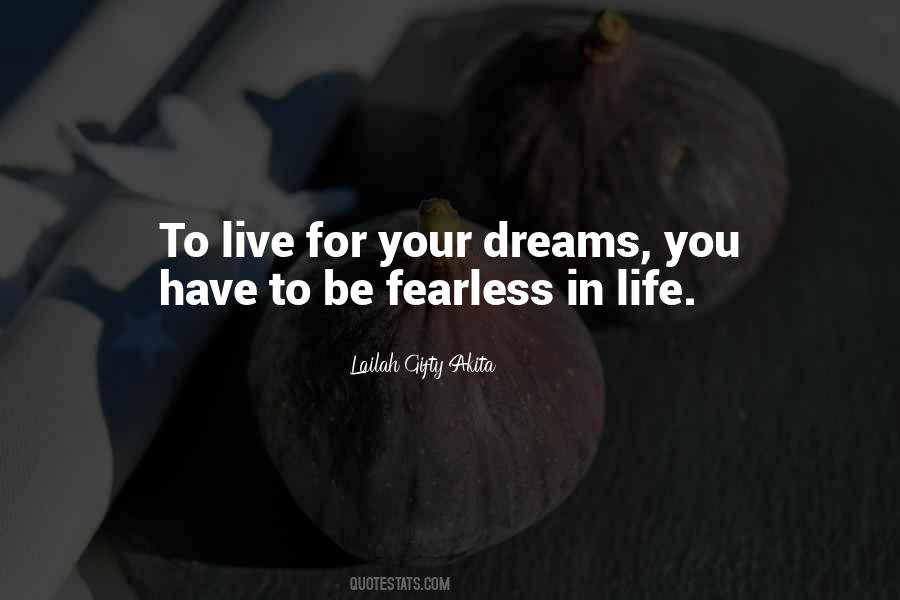 Quotes About Fearless Living #404985