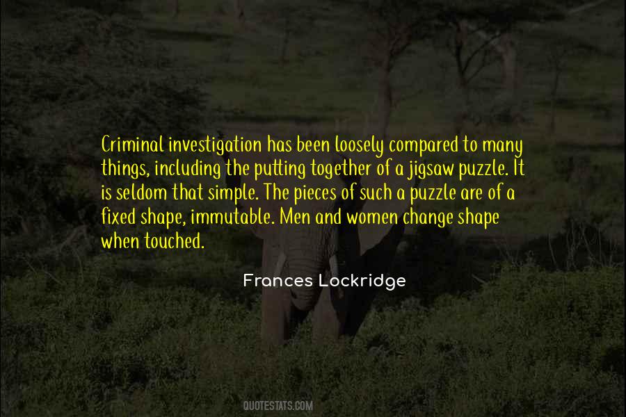 Quotes About Investigation #1112415