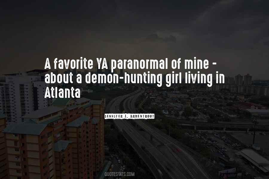 Quotes About Living In Atlanta #1090124