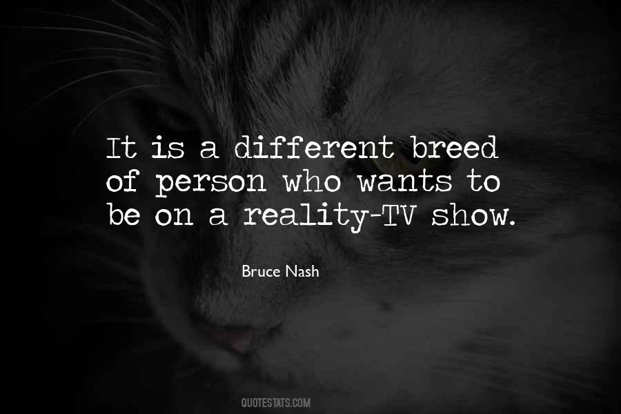 Different Breed Quotes #1706231