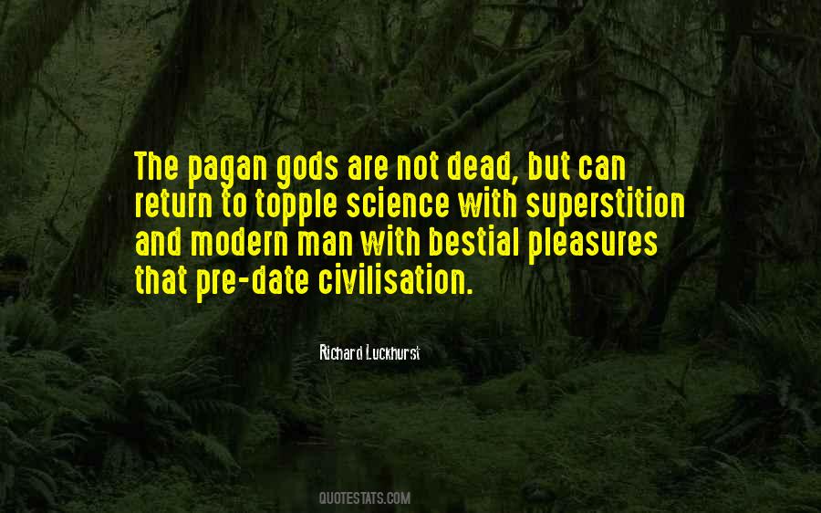 Quotes About Pagan Gods #547016