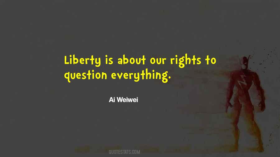 Our Rights Quotes #144343