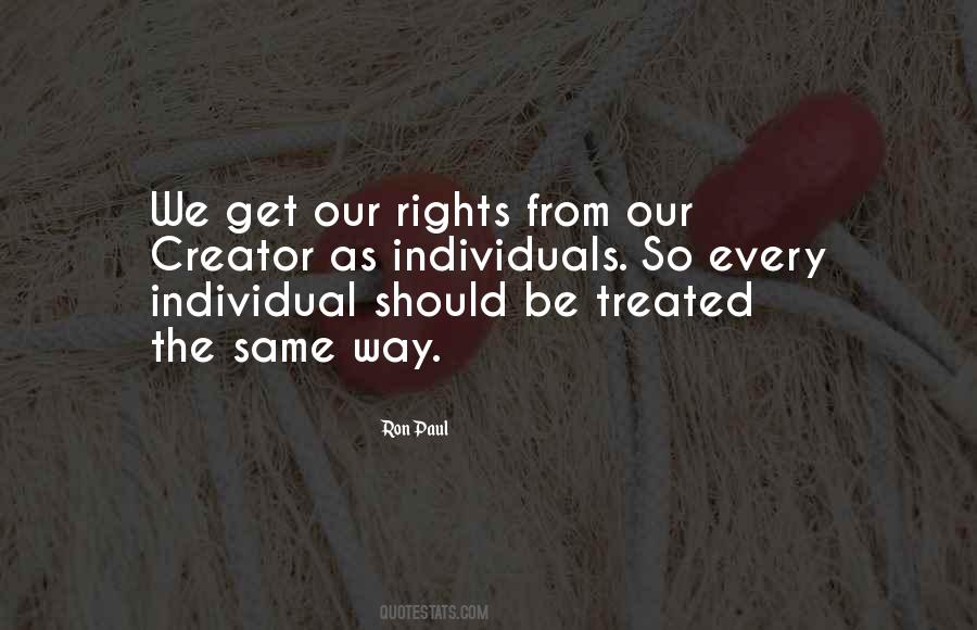 Our Rights Quotes #1579900