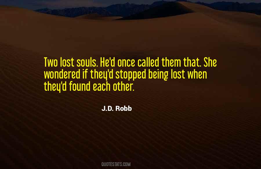 Lost Each Other Quotes #1096877