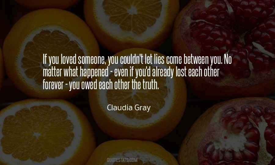 Lost Each Other Quotes #1296752