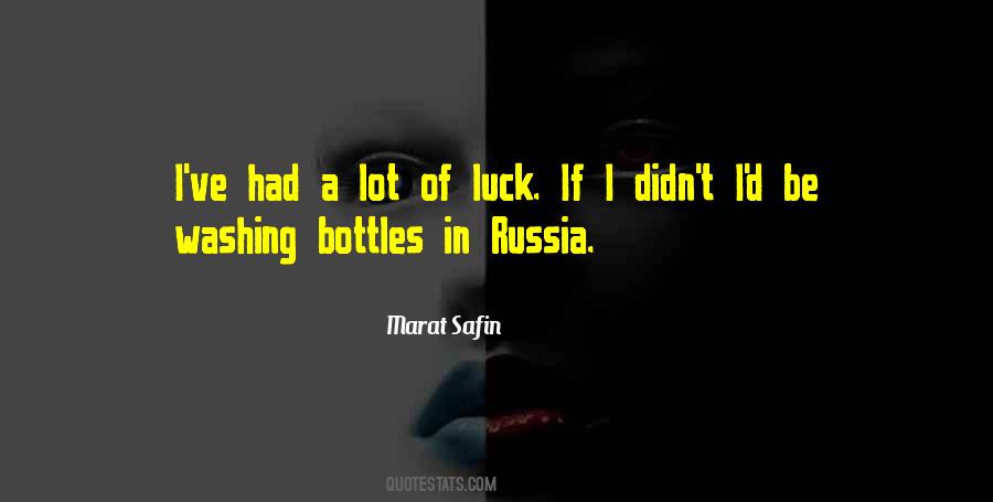 Quotes About Safin #1318296