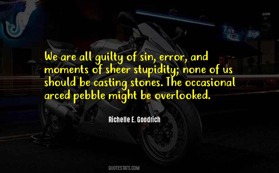 Quotes About Casting Blame #1574004