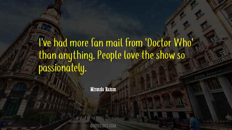 Quotes About Love Doctor Who #1065948