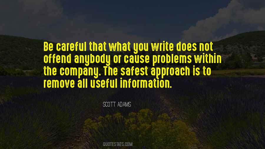 Quotes About Safest #1753124