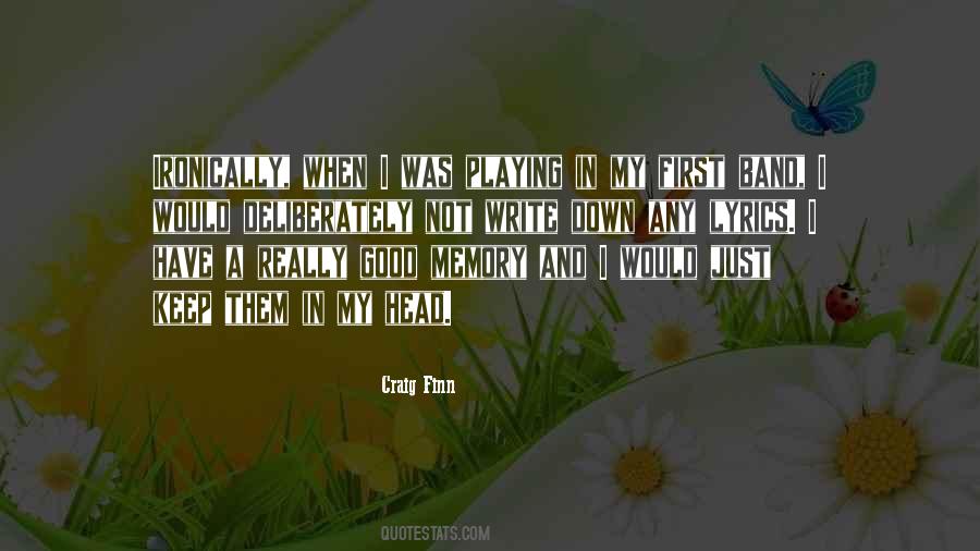 Write Down Quotes #1664424