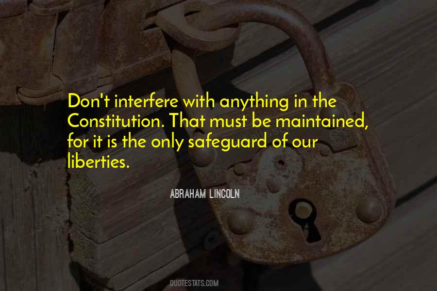 Quotes About Safeguard #237609