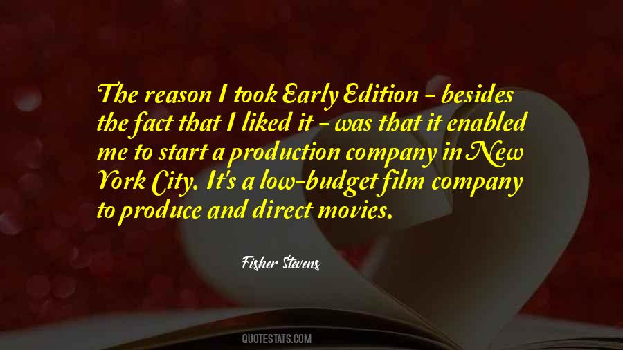 Quotes About Film Production #165759