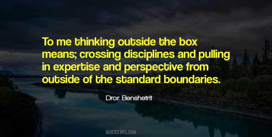 Quotes About Crossing Boundaries #387810