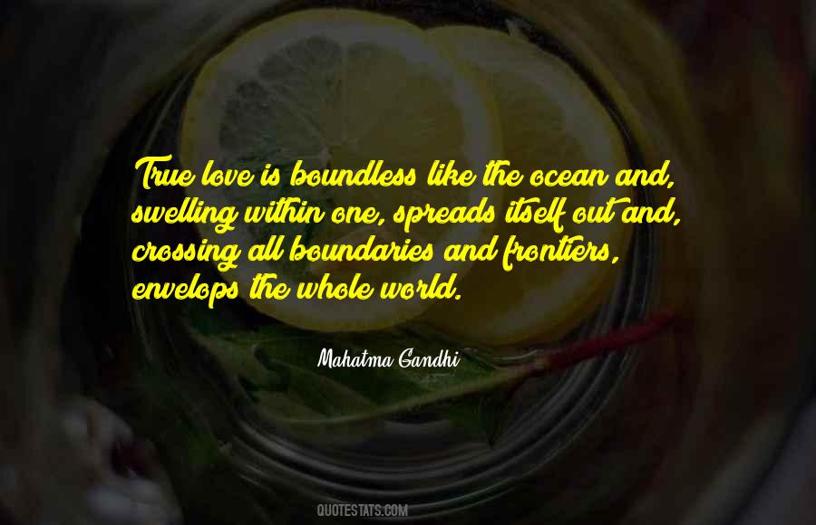 Quotes About Crossing Boundaries #720144