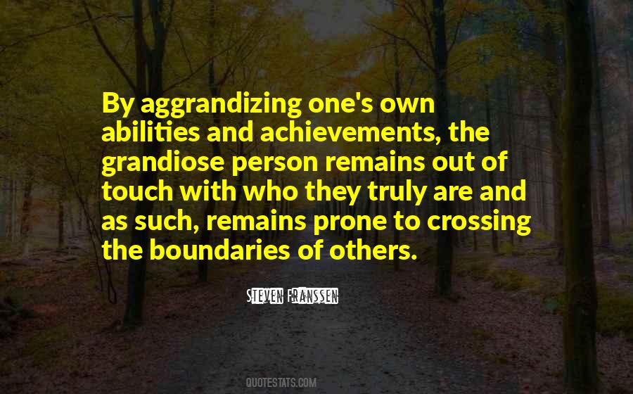 Quotes About Crossing Boundaries #817686