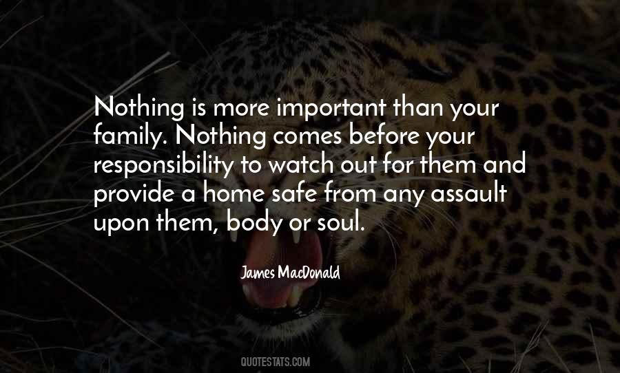 Quotes About Safe Home #1175715