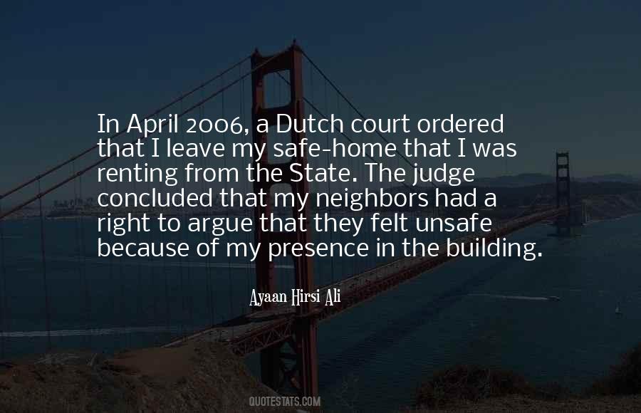 Quotes About Safe Home #998005