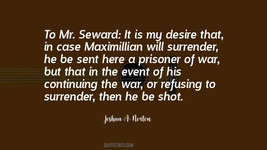 Quotes About Seward #810189