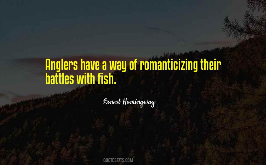 Quotes About Anglers #172742