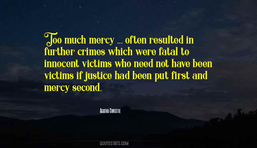 Quotes About Innocent Victims #1223936
