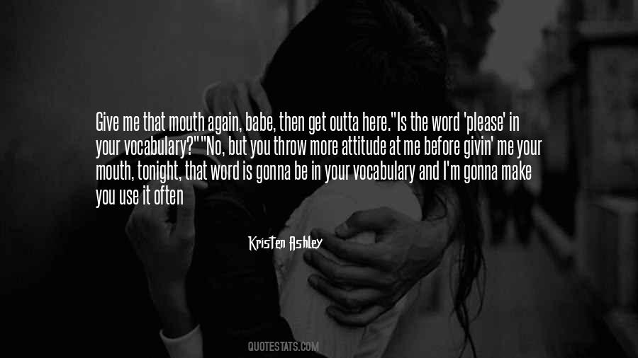 Your Vocabulary Quotes #1503010