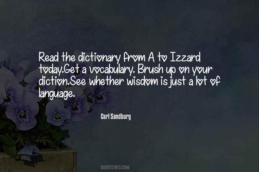 Your Vocabulary Quotes #439158