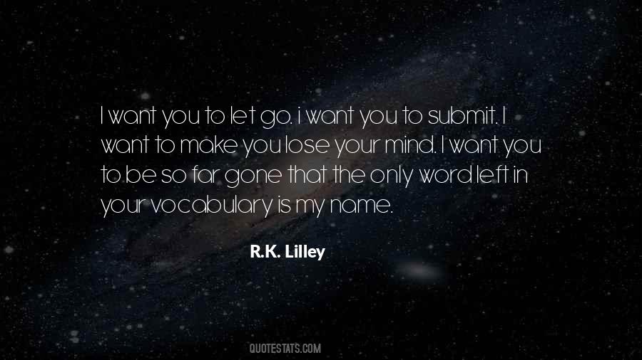 Your Vocabulary Quotes #456038