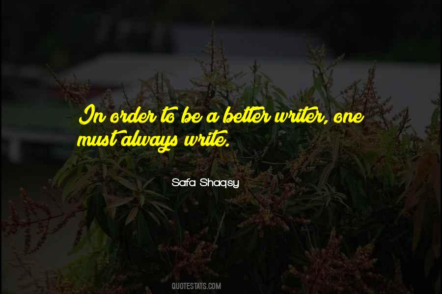 Quotes About Safa #870322