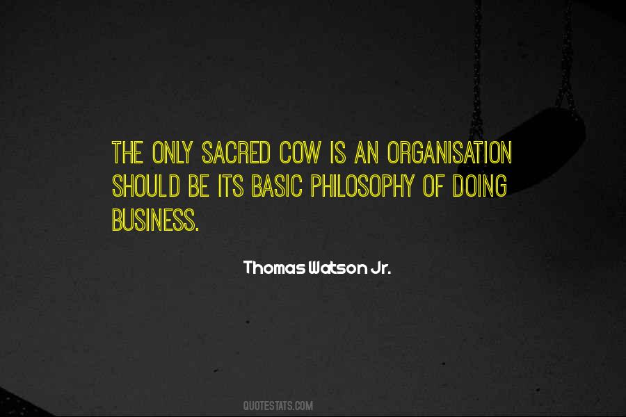 Quotes About Sacred Cows #1170686