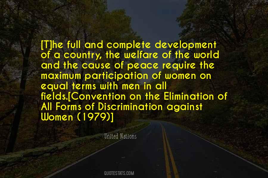 Quotes About Discrimination #1369642